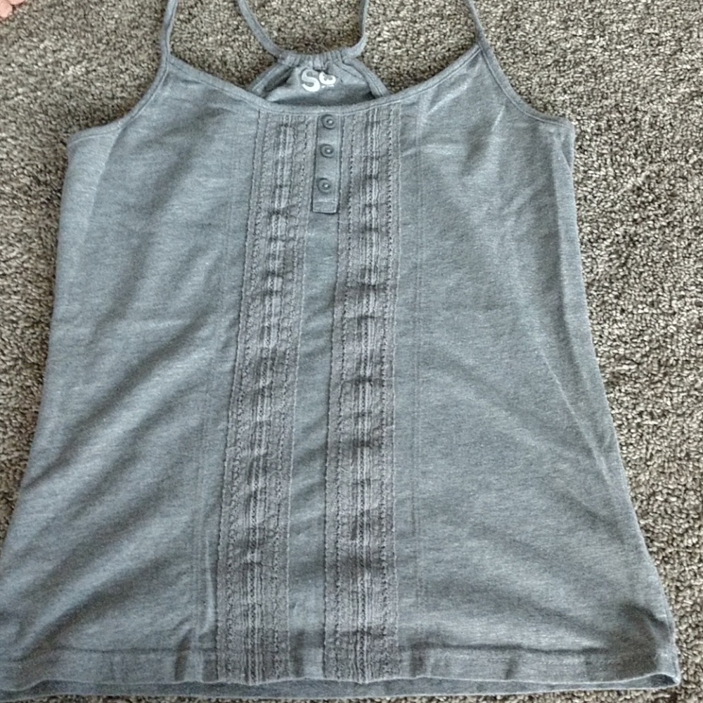Gray tank